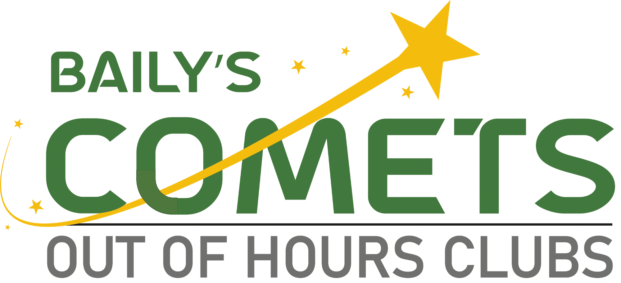Baily's Comets Wraparound Care logo Baily's Comets Wraparound Care logo